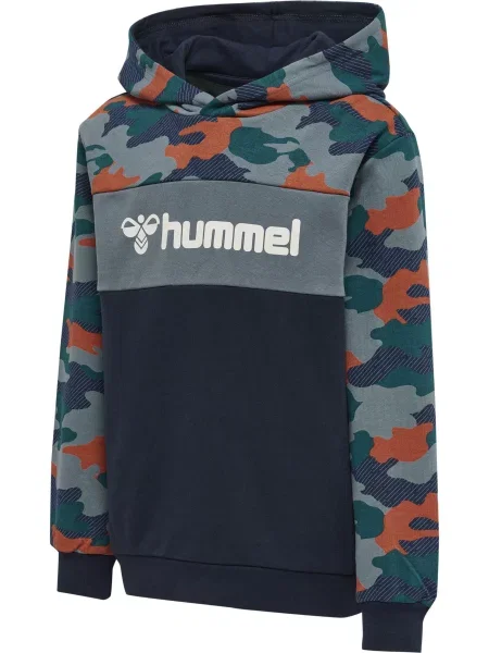 Bluza z kapturem dla dzieci Hummel Jacson szara