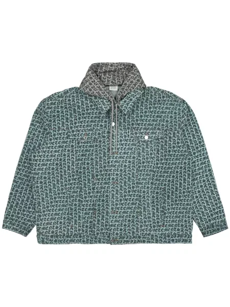 Geacă Vetements cu imagine albastru