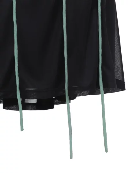 Fustă midi Moschino cu model floral negru