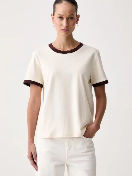 United Colors of Benetton tričko dámske béžová