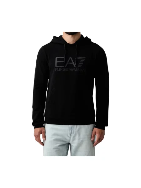 Bluza z kapturem Emporio Armani Ea7 z kapturem czarna