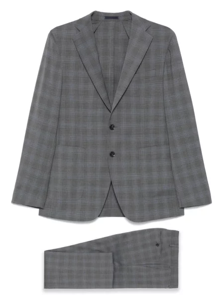 Costum Scabal în carouri de costum gri