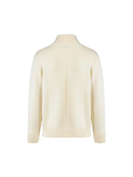 Sweter z golfem Add do golfa biały