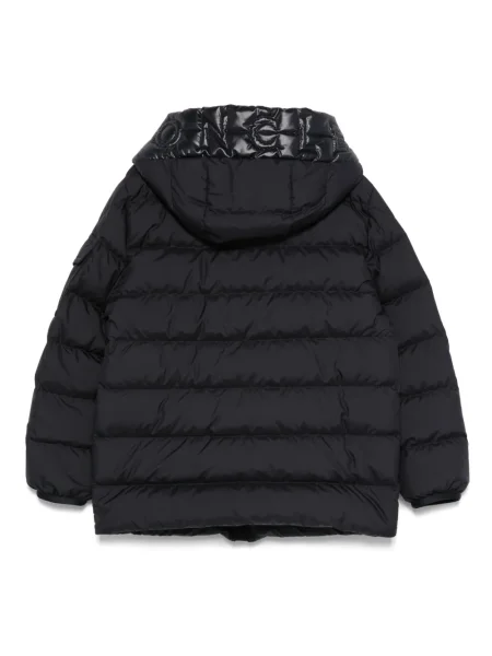 Kurtka dziecięca Moncler Enfant niebieska