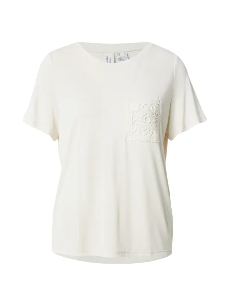 VERO MODA Tričko VMFACY' béžová