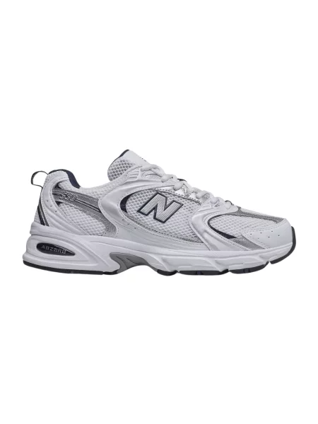 Sneakersy New Balance 530 na siłownię skórzane białe