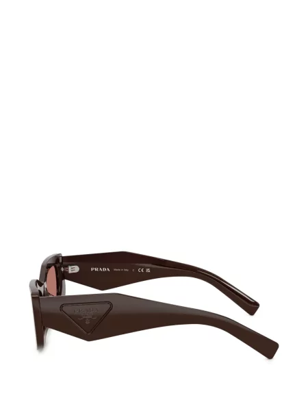 Sluneční brýle Prada Eyewear hnědé