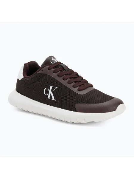 Sneakerși Calvin Klein plasă verde