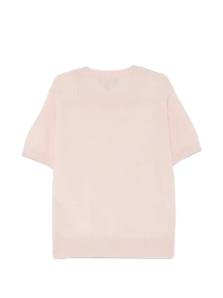 Top dziecięcy Emporio Armani różowy
