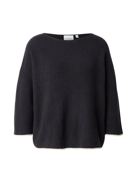 COMMA Svetr námořnická modř bílá