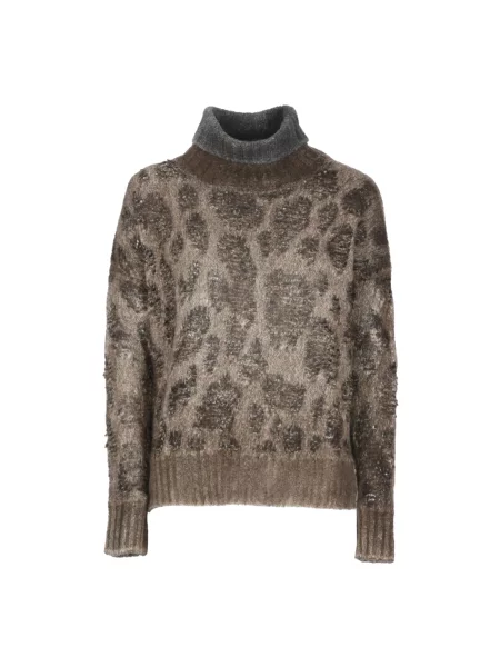 Sweter Avant Toi brązowy