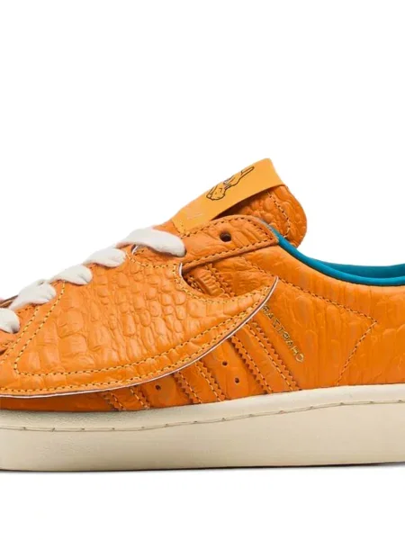 Sneakerși Adidas Superstar portocaliu