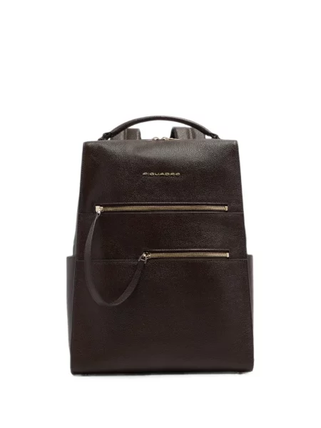 Rucsac Piquadro din piele maro