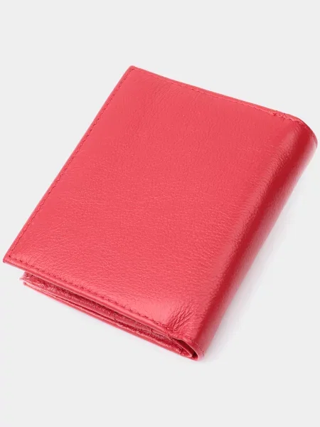 ST Leather Accessories Гаманець Шкіра червоний