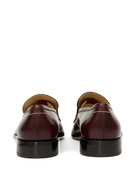 Pantofi loafer Mm6 Maison Margiela din piele roșu
