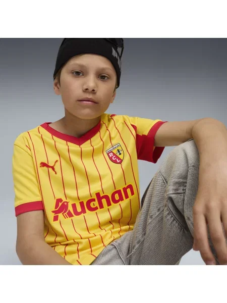 PUMA Młodzieżowa koszulka domowa RC Lens Odzież żółty
