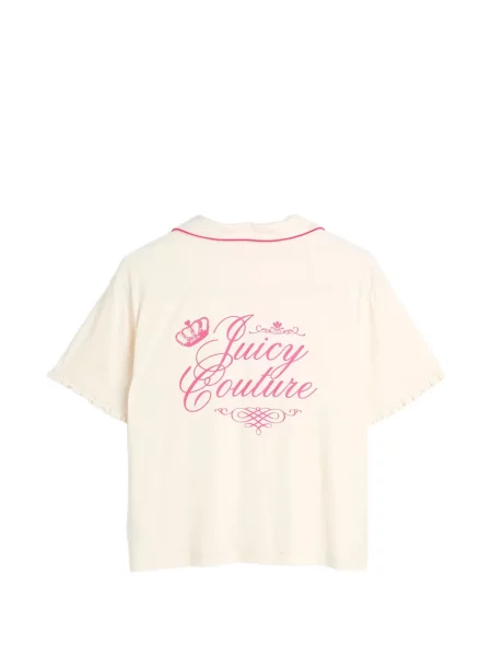 Pijamale Juicy Couture cu imagine alb
