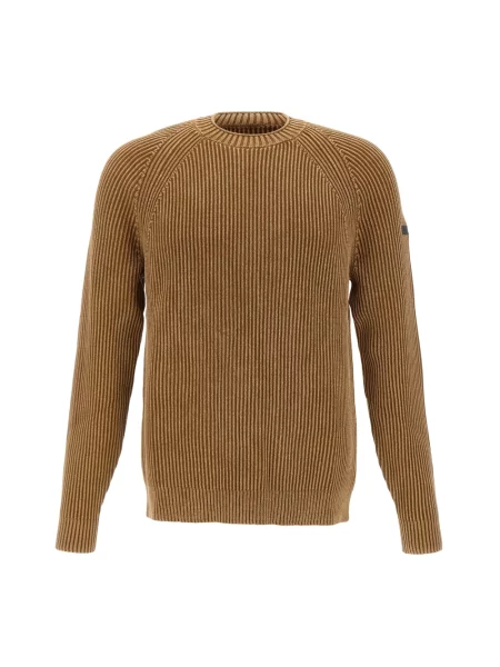 Sweter Rrd brązowy