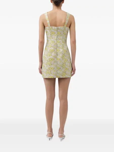 Rochie mini Simkhai cu model floral din jacard