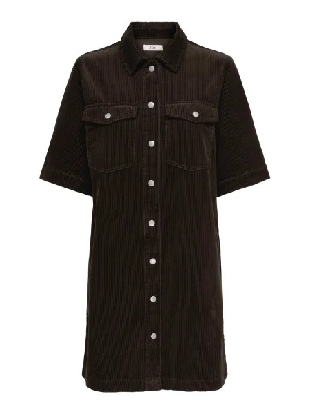 JDY Dolga srajca JDYSHIRAZ temno rjava