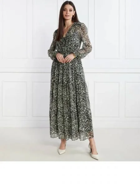 BOSS ORANGE Rochie C_Dauta verde