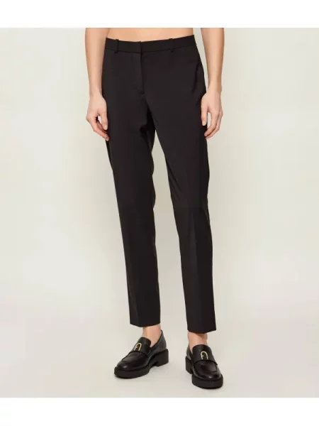 BOSS BLACK de lână pantaloni tilunah 01 negru