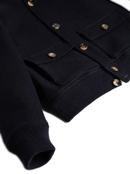 Dětska bomber bunda Brunello Cucinelli modrá