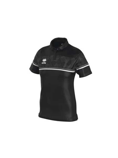 Koszulka polo Errea darya czarna