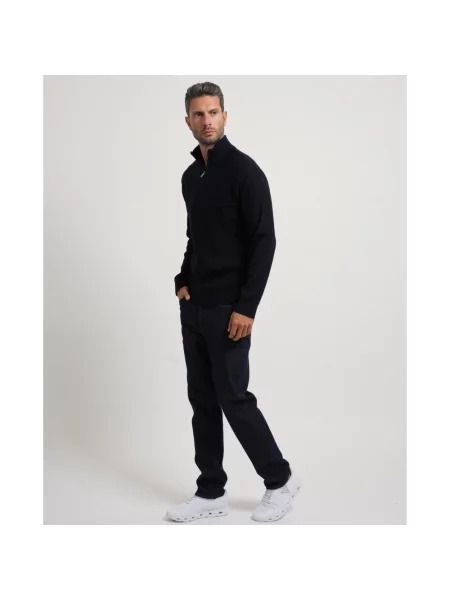 Sweter Armani Exchange granatowy