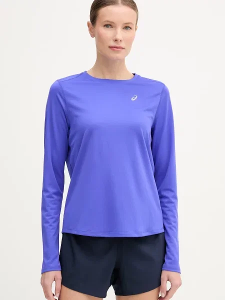 Asics longsleeve do biegania Core fioletowy