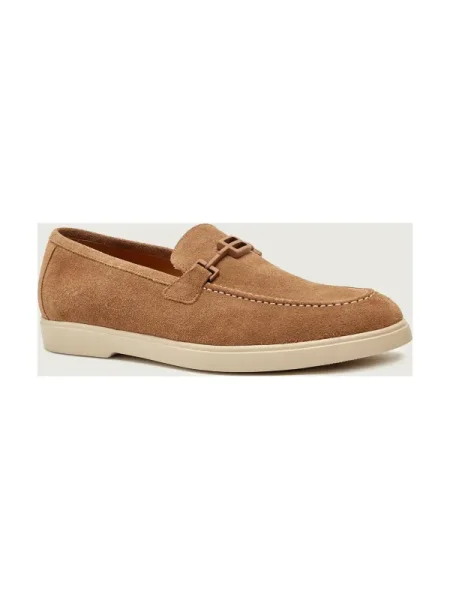 Baldinini Pantofi loafer | piele întoarsă bej
