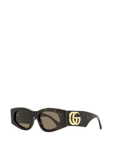 Bėgimas saulės akiniai Gucci Eyewear ruda