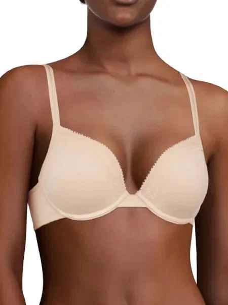 Бюстгальтер пуш-ап бежевий