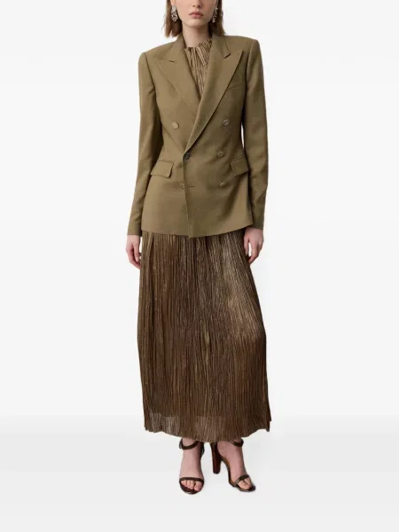 Кашмирено двуредно яке Ralph Lauren Collection зелено