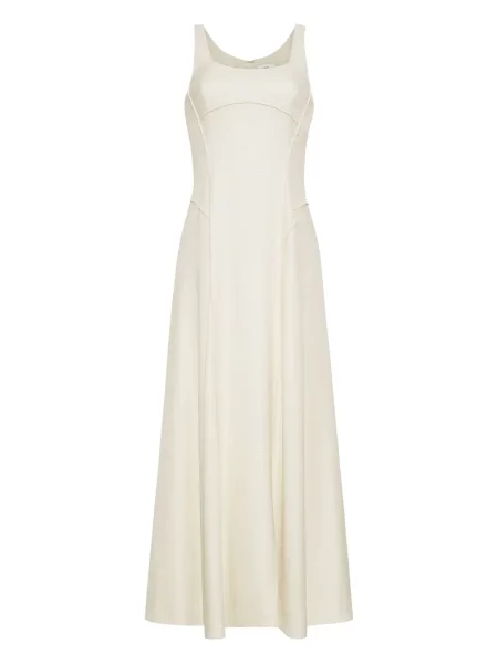Rochie midi Adam Lippes alb