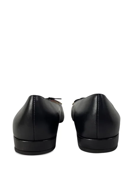 Pantofi cu toc Stuart Weitzman cu funde fără toc negru