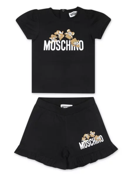 Szorty dziecięce Moschino czarne