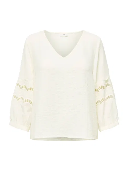 JDY Bluză JDYHANNAH natural alb