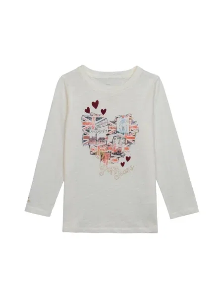 Tricou copii Pepe Jeans alb