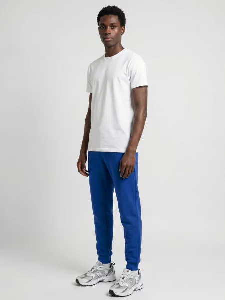 Pletené bežecké nohavice Polo Ralph Lauren modrá