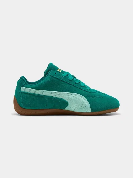 Детские кроссовки Puma зеленые