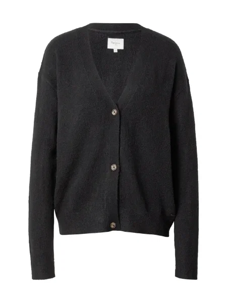 Pepe Jeans Geacă tricotată negru