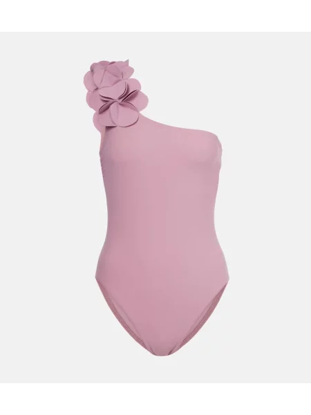 Costum de baie Karla Colletto cu un umăr gol roz