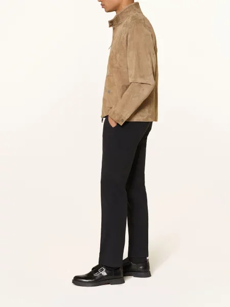 Hugo Slim Fit Kalhoty black černé