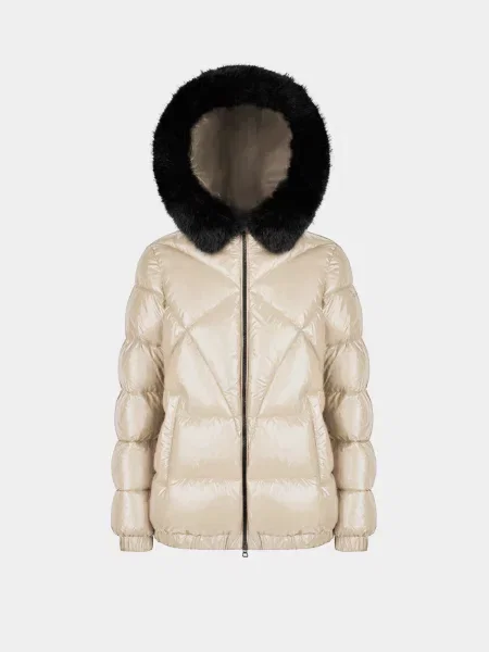 Зимова куртка Geox бежевий