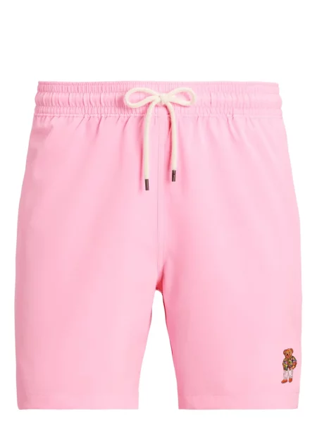 Pletena odgovarati polo majica Polo Ralph Lauren s vezom bijela
