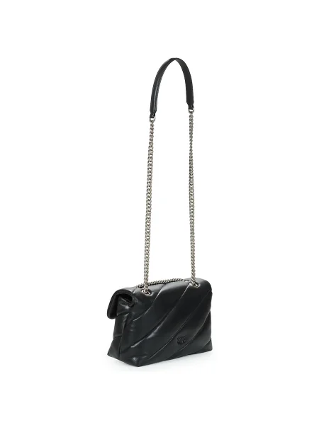 Klasická crossbody kabelka Pinko čierna