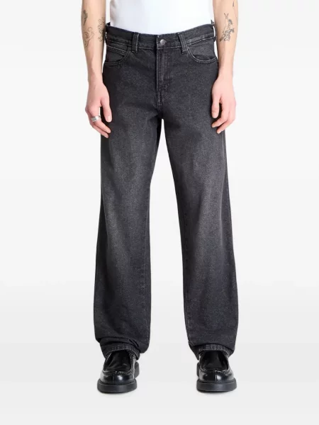 Jeansy straight leg Dickies czarne