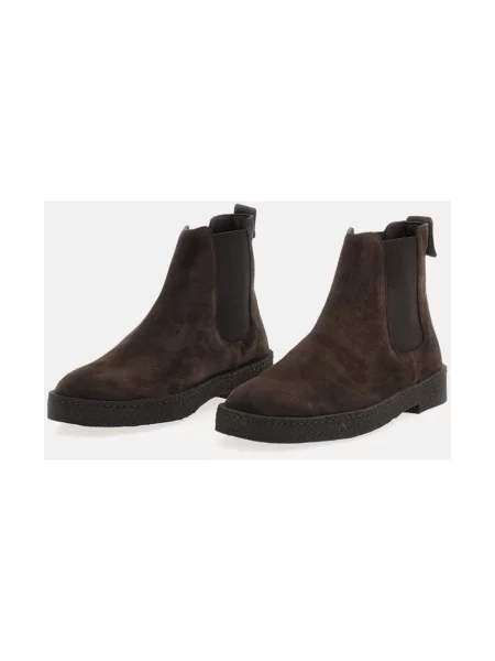 Sztyblety Common Projects zamszowe brązowe