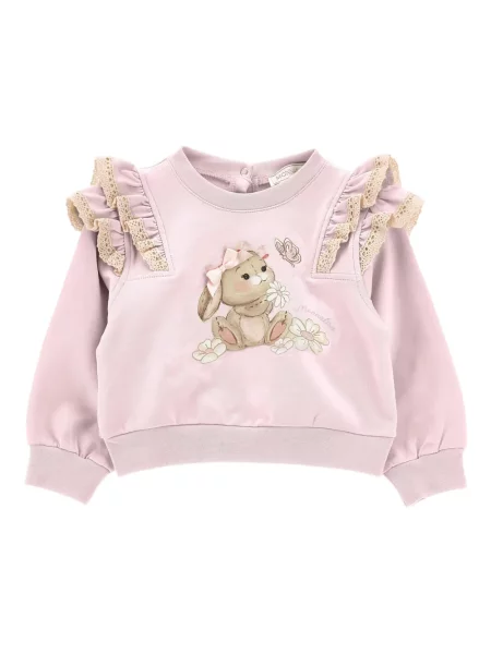 Bluza dziecięca Monnalisa różowa